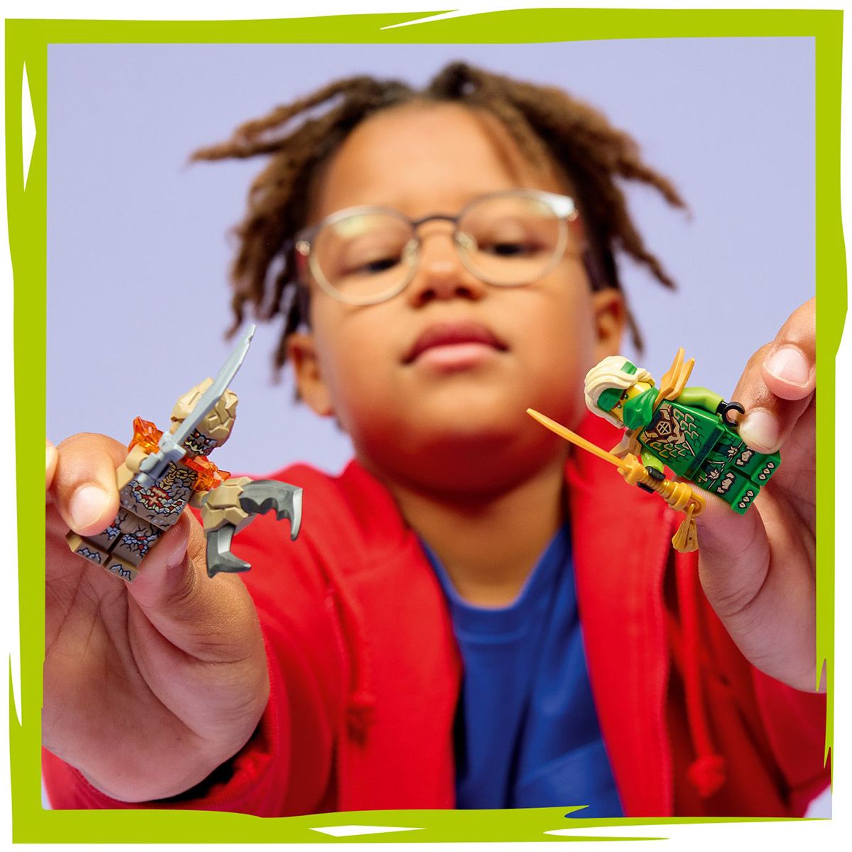 Đồ Chơi Lắp Ráp Lloyd Đối Đầu Quái Vật Đất LEGO NINJAGO 71850