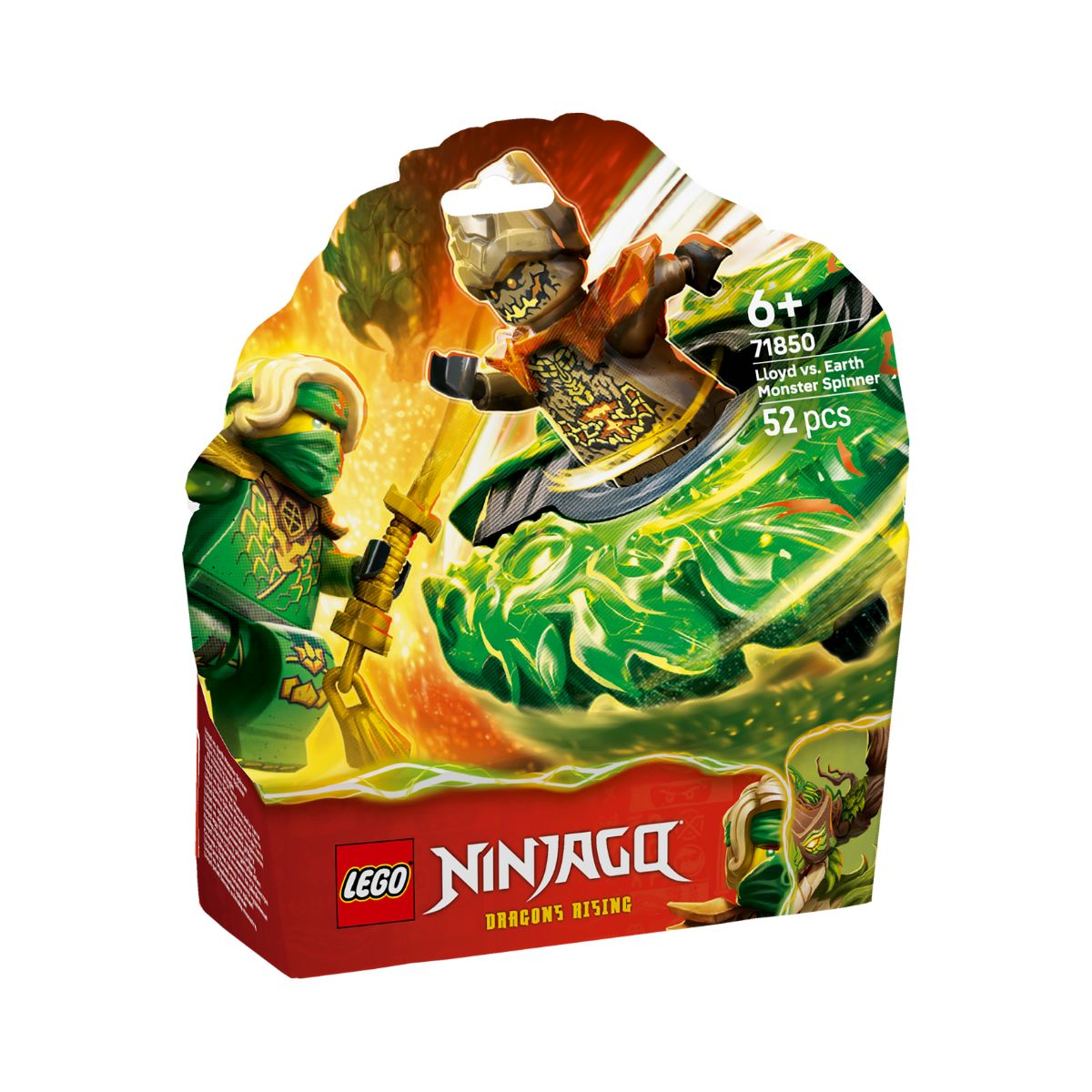 Đồ Chơi Lắp Ráp Lloyd Đối Đầu Quái Vật Đất LEGO NINJAGO 71850