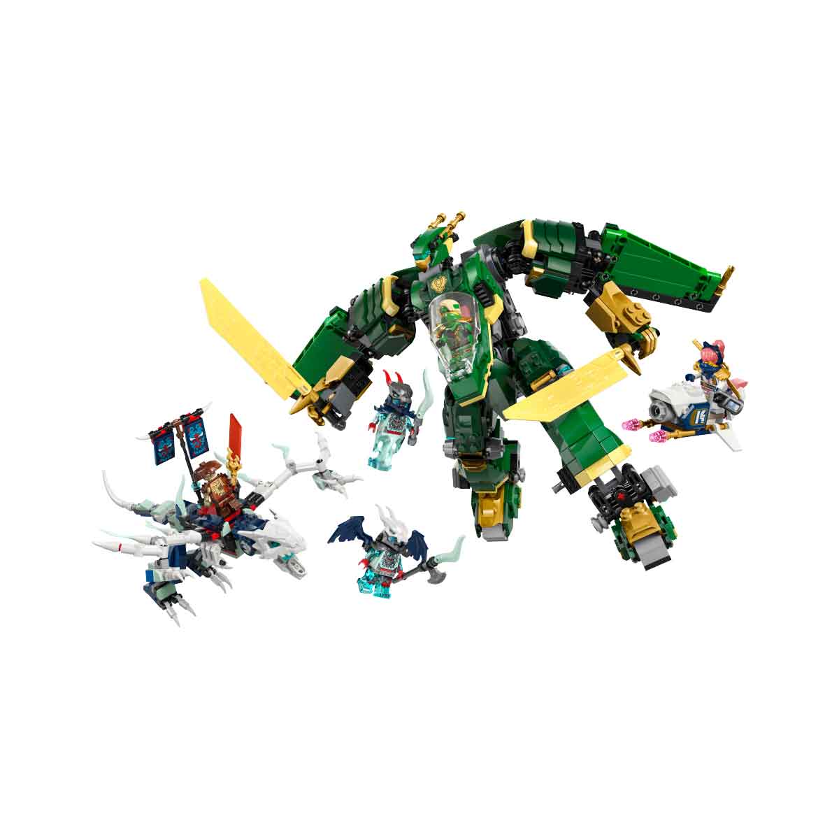 Đồ Chơi Lắp Ráp Lloyd Và Chiến Giáp Jet LEGO NINJAGO 71845