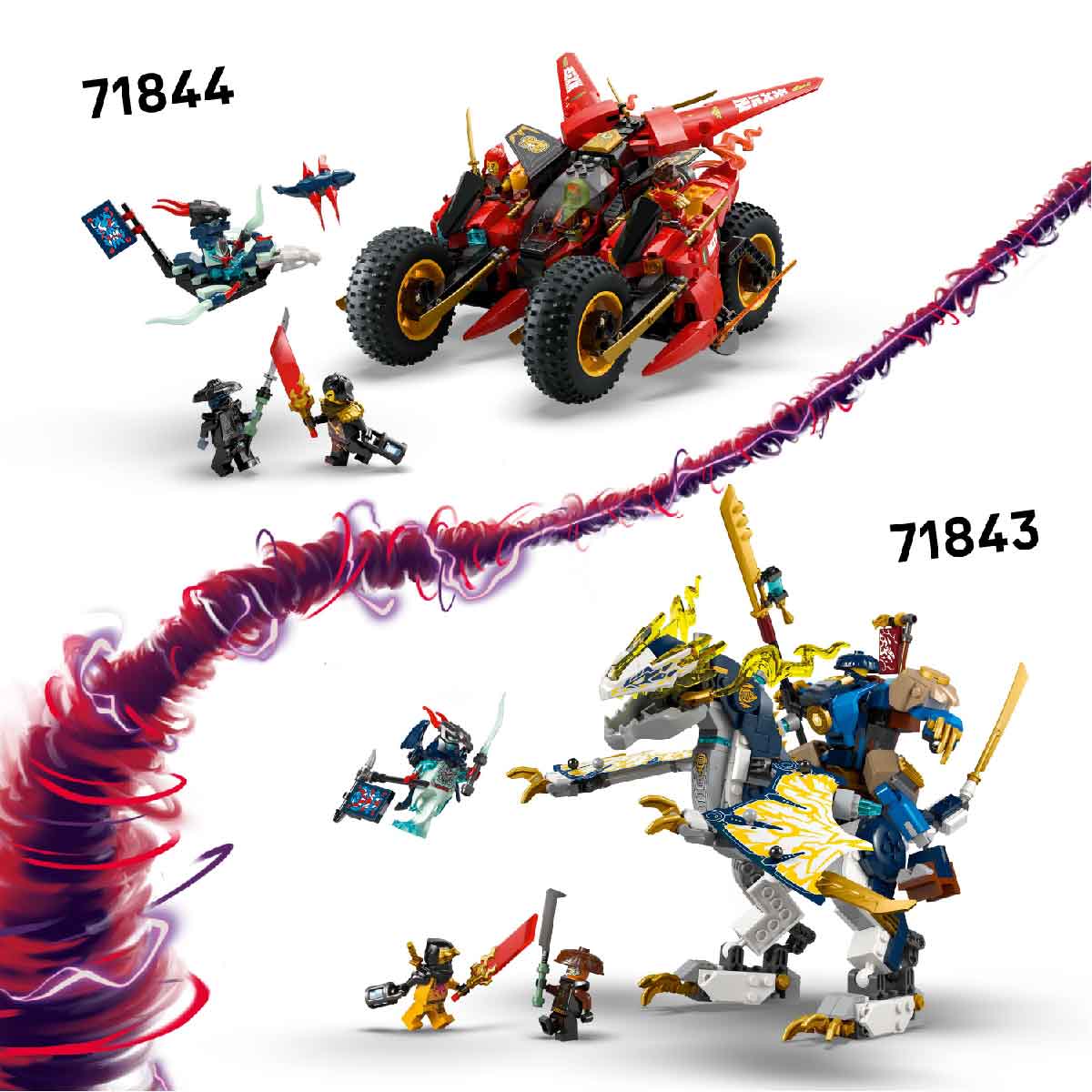 Đồ Chơi Lắp Ráp Lloyd Và Chiến Giáp Jet LEGO NINJAGO 71845