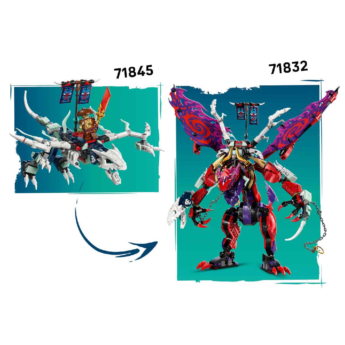 Đồ Chơi Lắp Ráp Lloyd Và Chiến Giáp Jet LEGO NINJAGO 71845