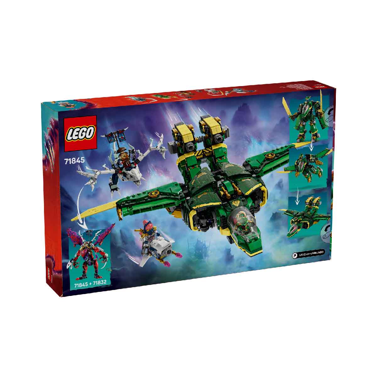 Đồ Chơi Lắp Ráp Lloyd Và Chiến Giáp Jet LEGO NINJAGO 71845