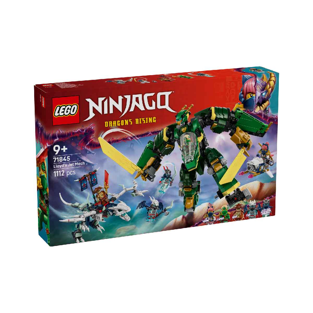 Đồ Chơi Lắp Ráp Lloyd Và Chiến Giáp Jet LEGO NINJAGO 71845