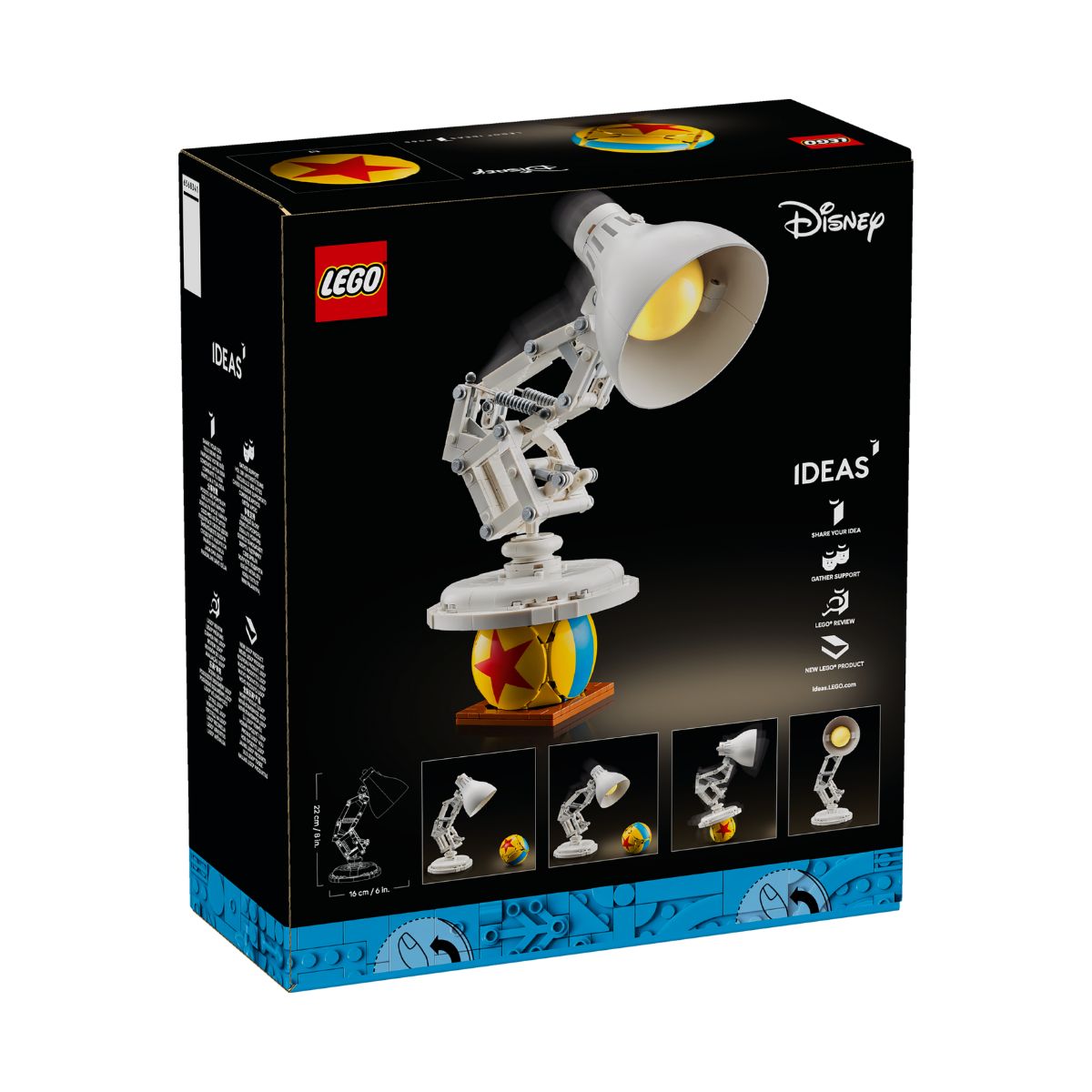 Đồ Chơi Lắp Ráp Logo Pixar LEGO IDEAS 21357