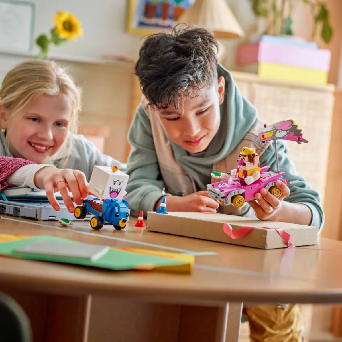 Đồ Chơi Lắp Ráp Mario Kart™ - Cuộc Đua Của Wario Và King Boo LEGO SUPER MARIO 72038