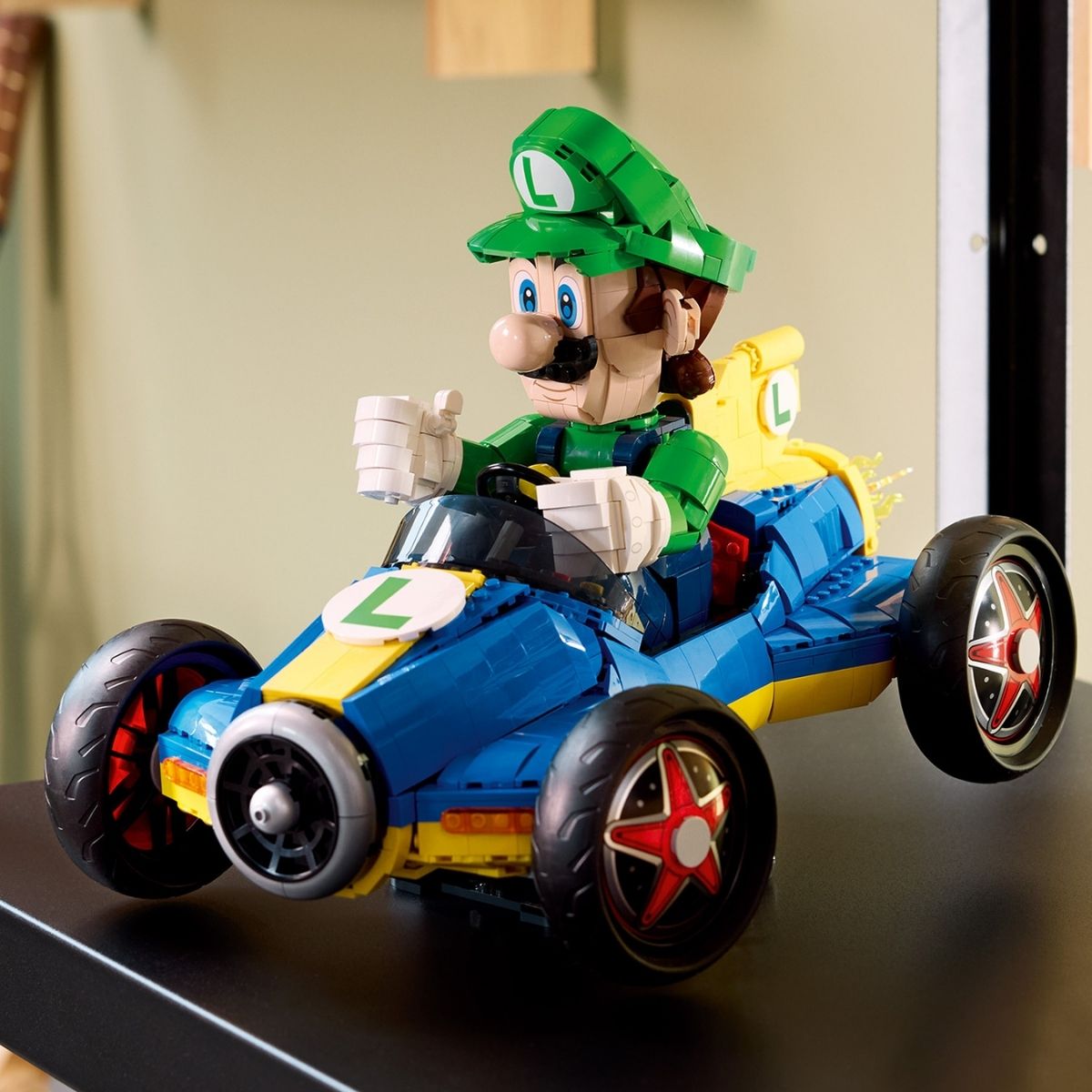LEGO Super Mario Mario Kart Luigi & Mach 8 Building Set 72050 (2,234 Pieces)