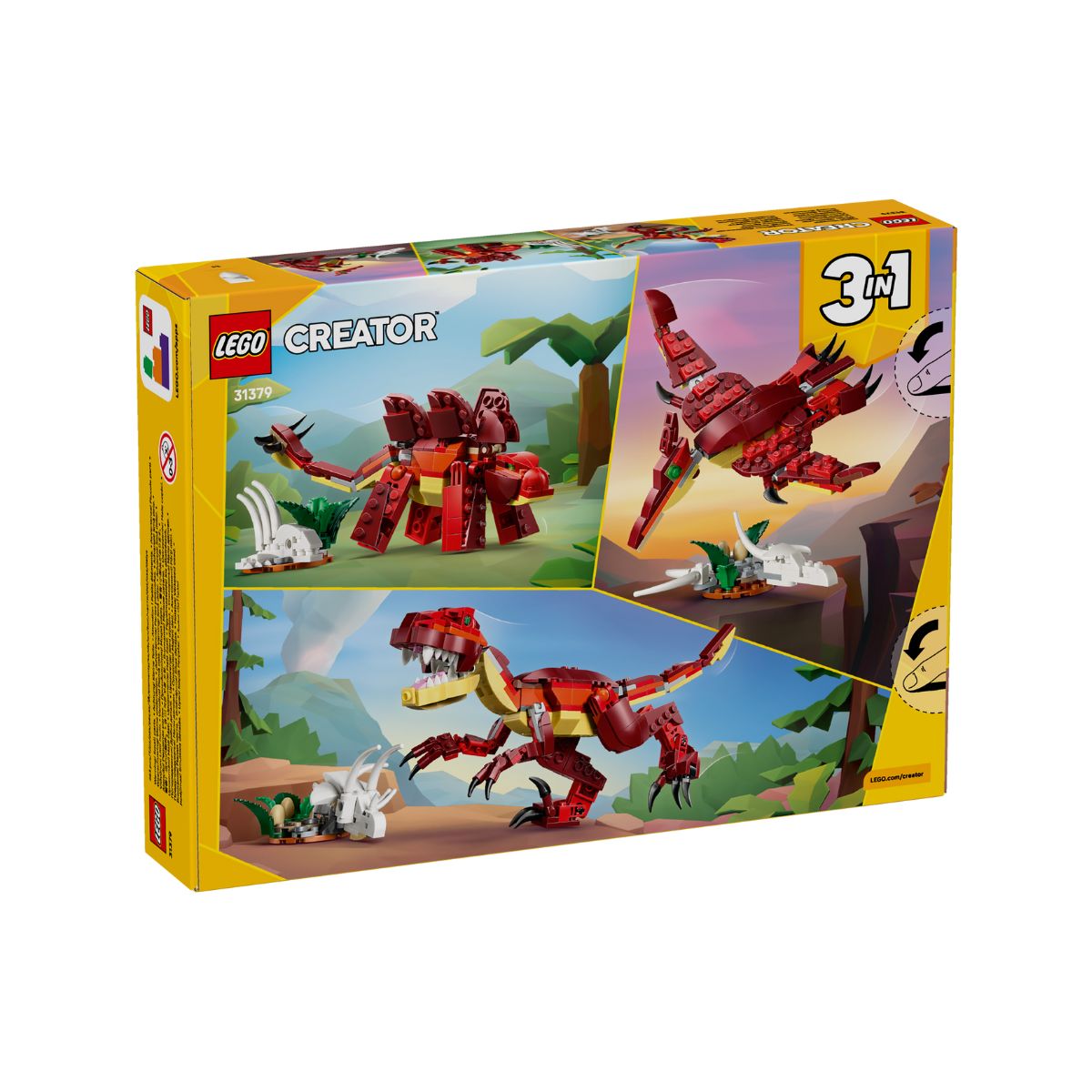 Đồ Chơi Lắp Ráp Mô Hình Khủng Long Dũng Mãnh LEGO CREATOR 31379