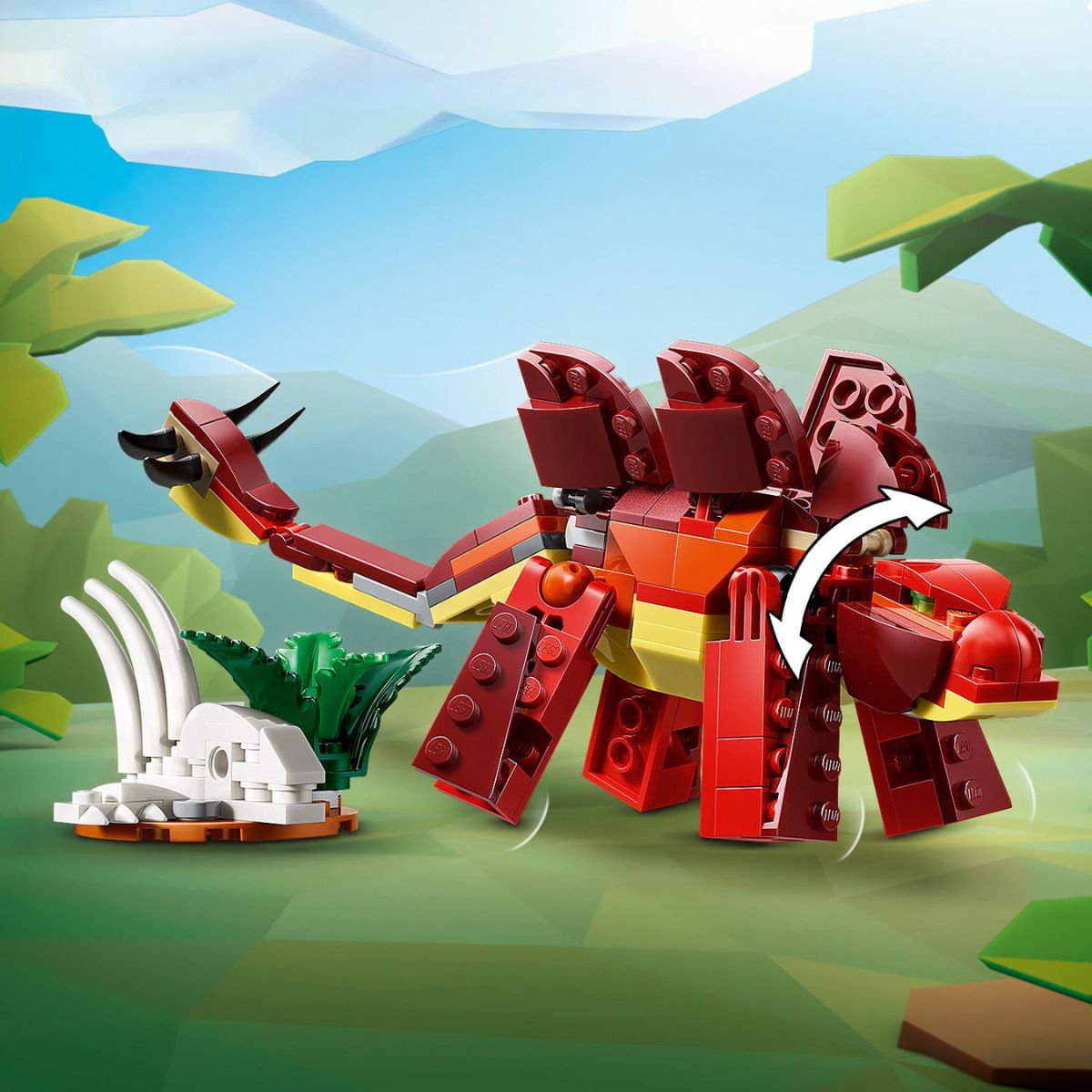 Đồ Chơi Lắp Ráp Mô Hình Khủng Long Dũng Mãnh LEGO CREATOR 31379