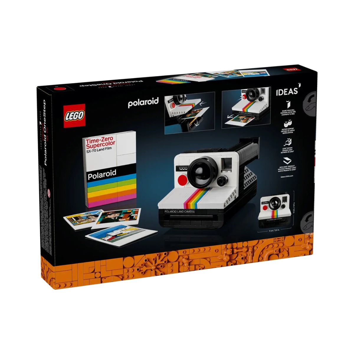 Đồ Chơi Lắp Ráp Máy Chụp Hình Polaroid OneStep SX-70 LEGO IDEAS 21345