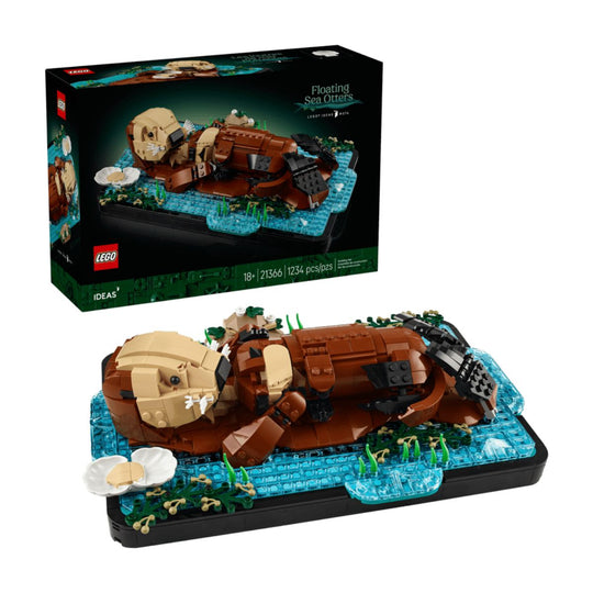 Đồ Chơi Lắp Ráp Rái Cá Biển Trên Mặt Nước LEGO IDEAS 21366 (1234 Chi Tiết)