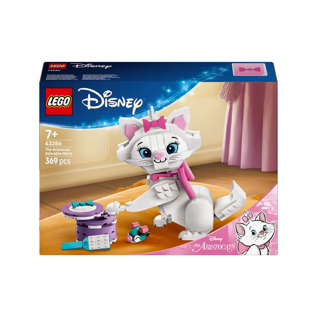 Đồ Chơi Lắp Ráp Mèo Quý Tộc Marie Đáng Yêu LEGO DISNEY PRINCESS 43286