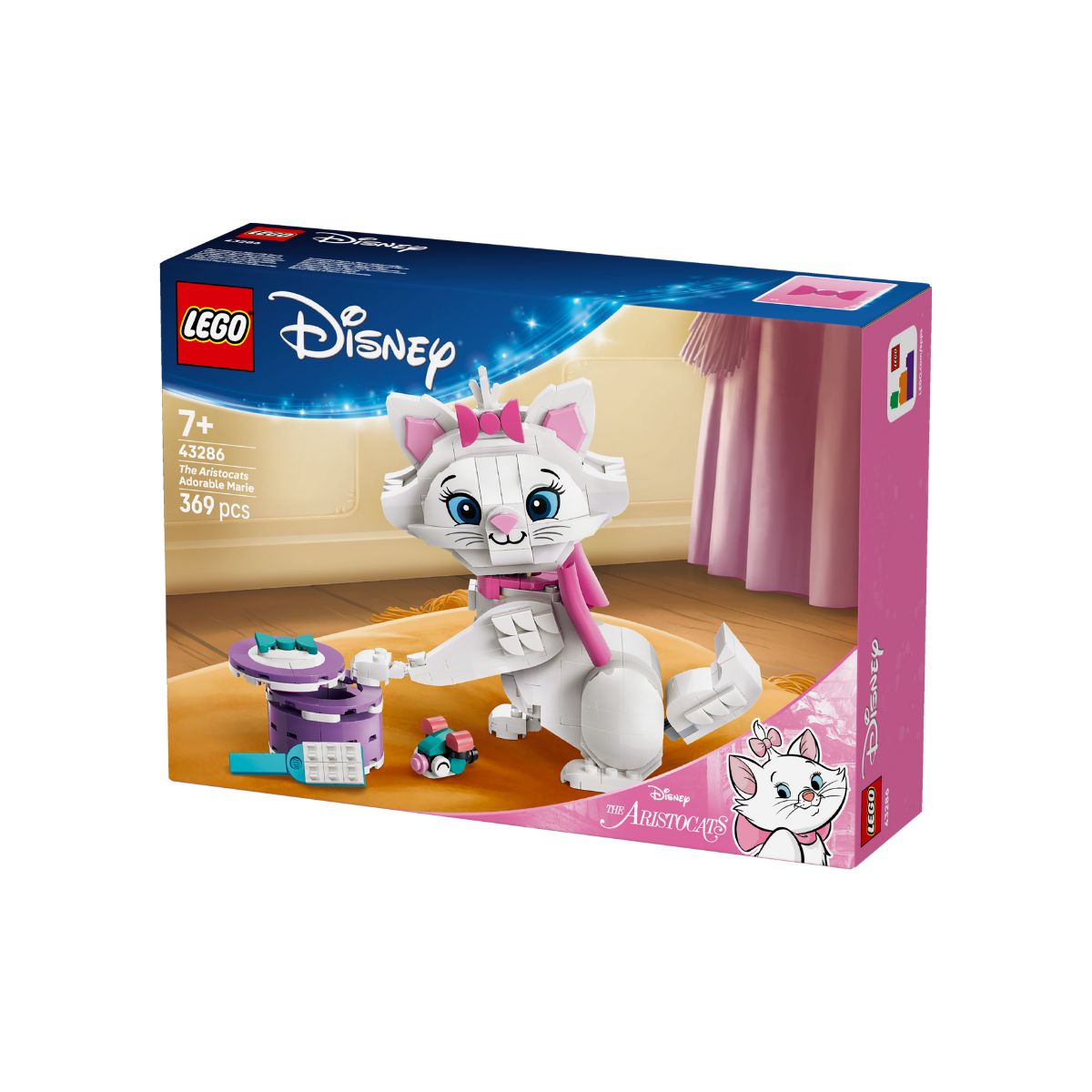Đồ Chơi Lắp Ráp Mèo Quý Tộc Marie Đáng Yêu LEGO DISNEY PRINCESS 43286