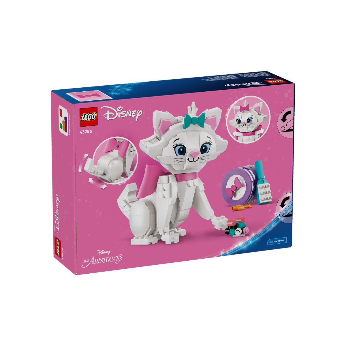 Đồ Chơi Lắp Ráp Mèo Quý Tộc Marie Đáng Yêu LEGO DISNEY PRINCESS 43286