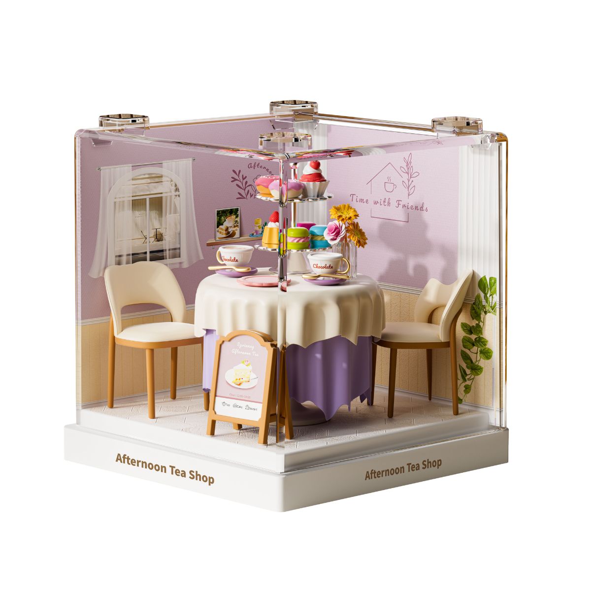 Mini House Small Building Toy Sweet Heart Afternoon Tea SH831