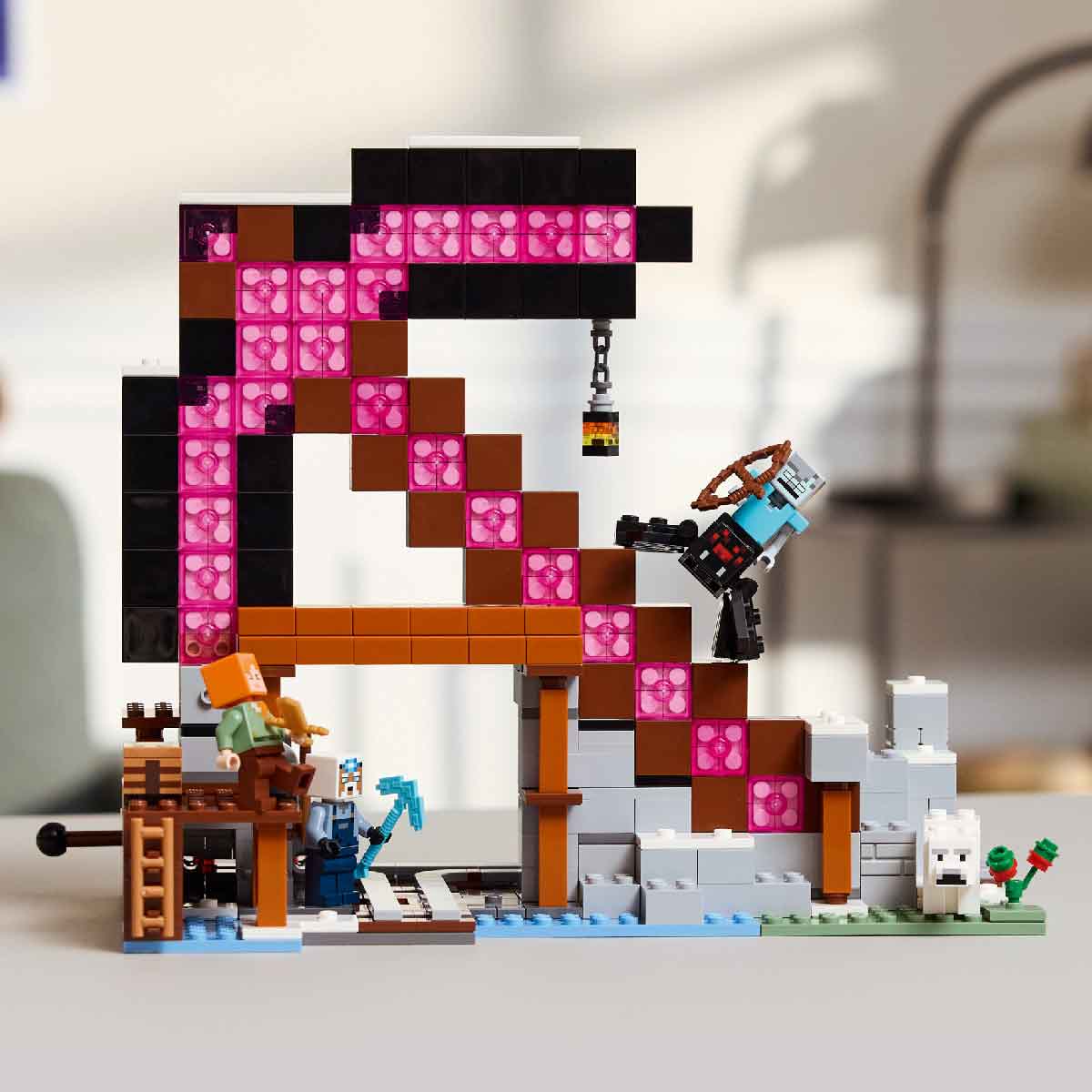 Đồ Chơi Lắp Ráp Mỏ Cúp LEGO MINECRAFT 21277