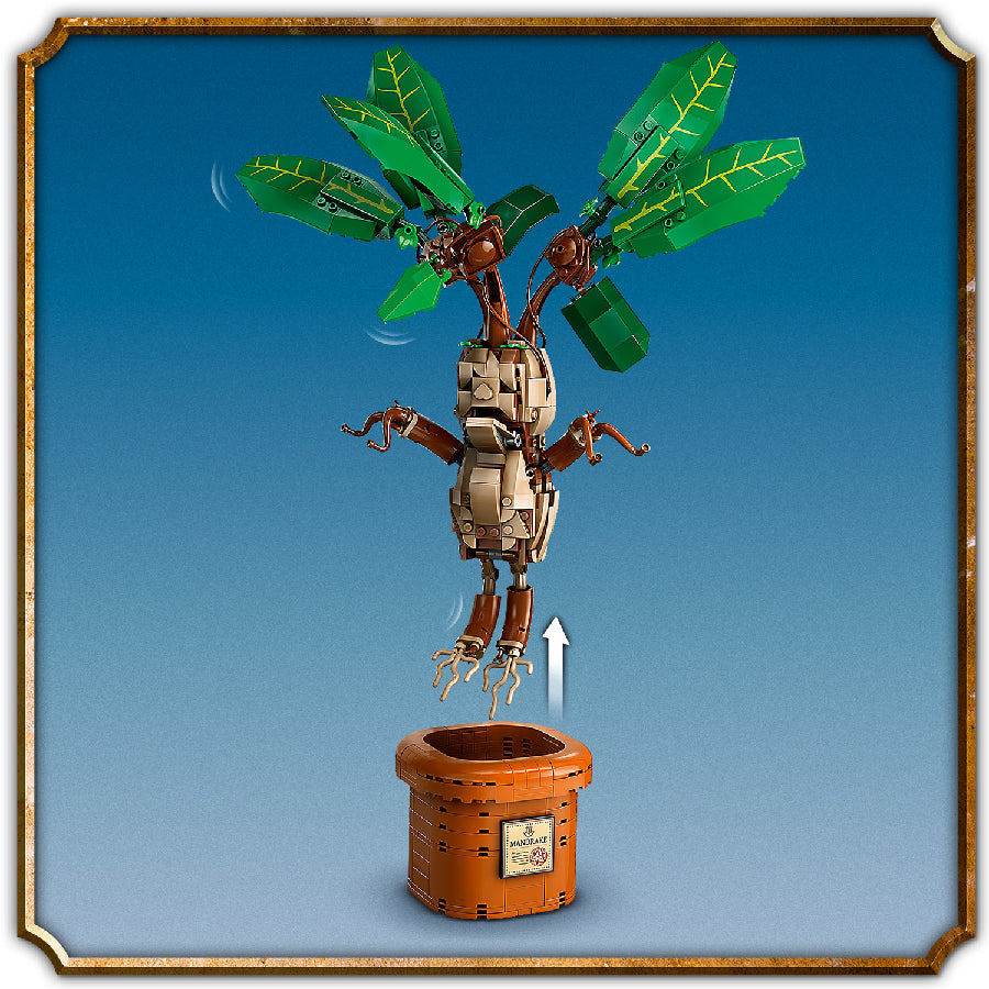 Đồ Chơi Lắp Ráp Mô Hình Chậu Cây Khoai Ma Mandrake LEGO HARRY POTTER 7