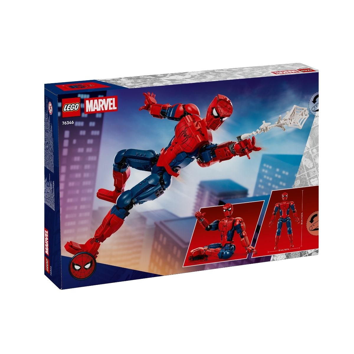 Đồ Chơi Lắp Ráp Mô Hình Spider-Man Và Cuộc Phiêu Lưu Thú Vị LEGO SUPERHEROES 76346 (813 chi tiết)