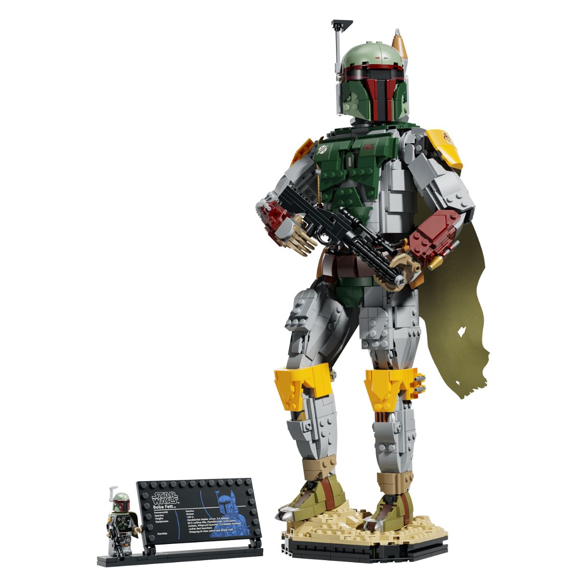 Đồ Chơi Lắp Ráp Mô Hình Thợ Săn Tiền Thưởng Boba Fett LEGO STAR WARS 75455 (1544 Chi Tiết)