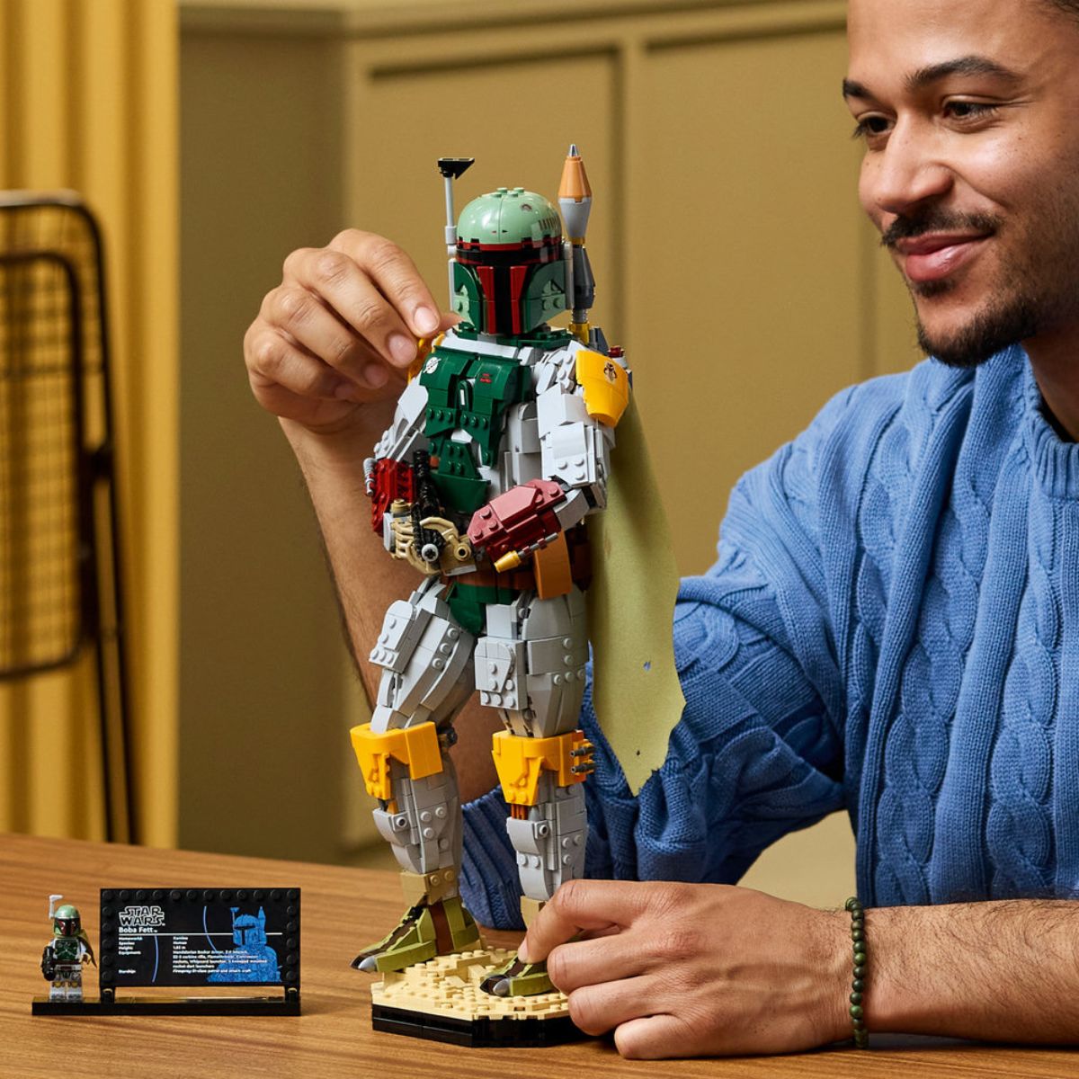 Đồ Chơi Lắp Ráp Mô Hình Thợ Săn Tiền Thưởng Boba Fett LEGO STAR WARS 75455 (1544 Chi Tiết)
