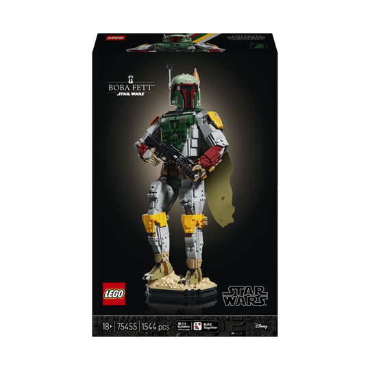 Đồ Chơi Lắp Ráp Mô Hình Thợ Săn Tiền Thưởng Boba Fett LEGO STAR WARS 75455 (1544 Chi Tiết)