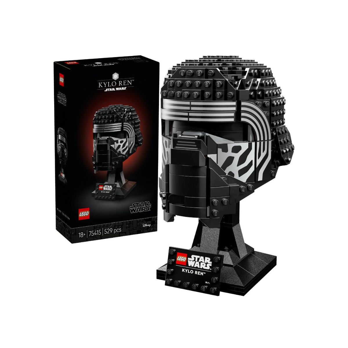 Đồ Chơi Lắp Ráp Mũ Giáp Kylo Ren LEGO STAR WARS 75415 (529 chi tiết)