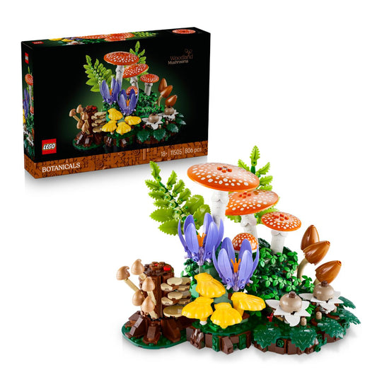 Đồ Chơi Lắp Ráp Nấm Rừng Xinh Xắn LEGO BOTANICALS 11505 (806 chi tiết)