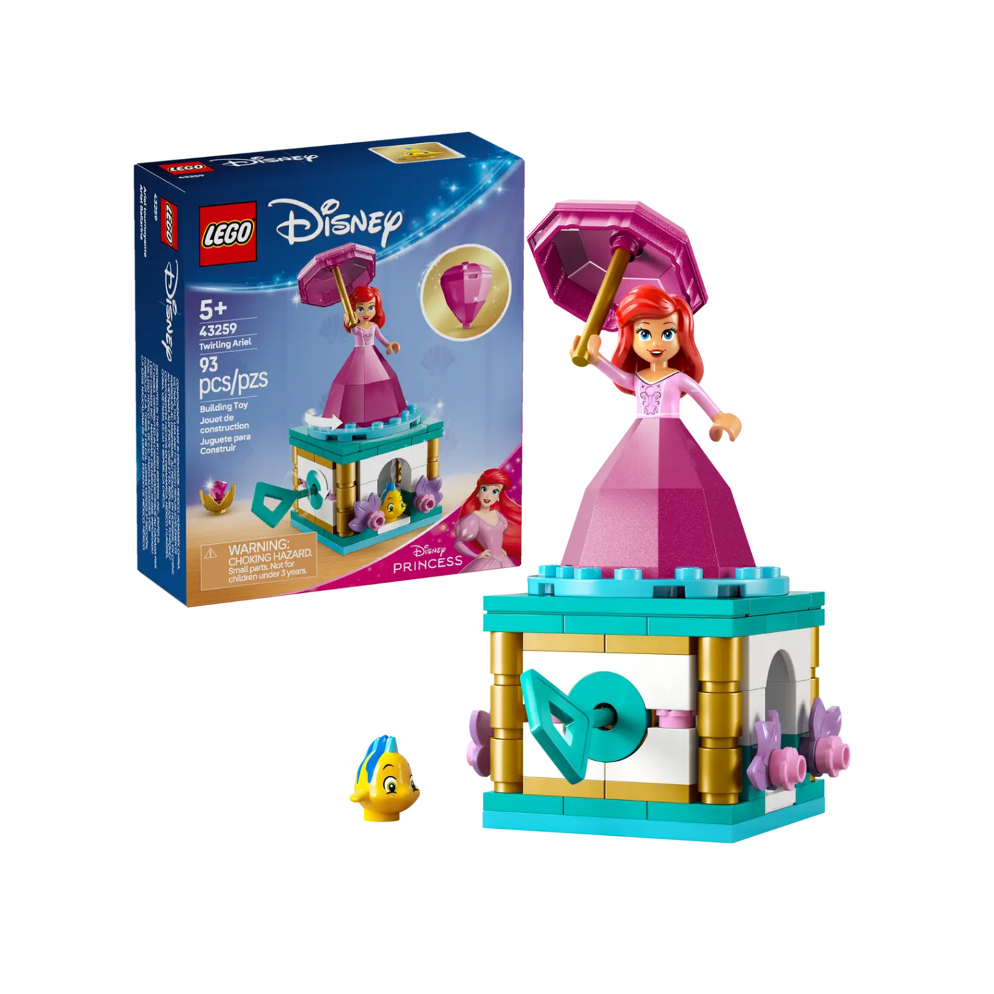 Đồ Chơi Lắp Ráp Nàng Tiên Cá Ariel LEGO DISNEY PRINCESS 43259