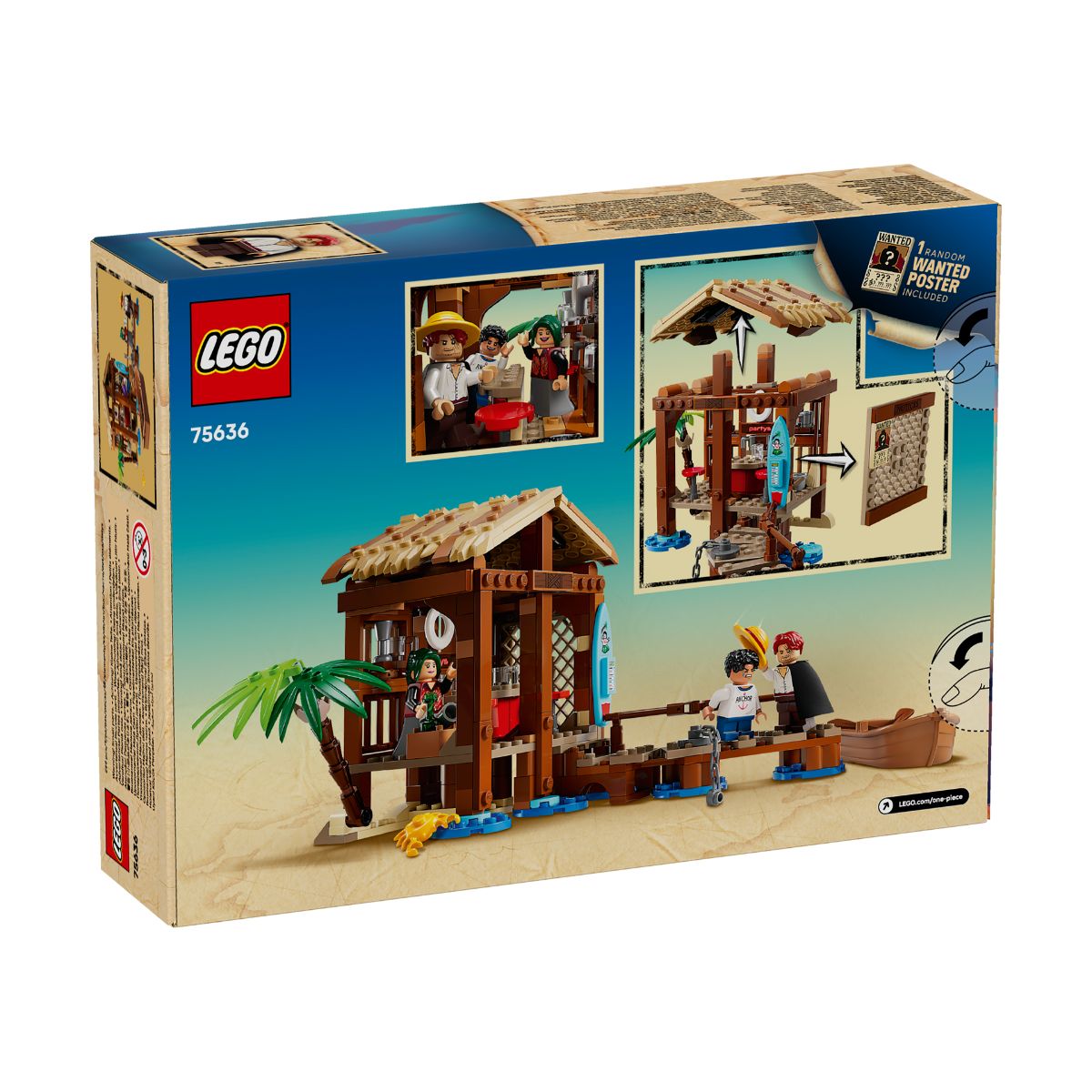 Đồ Chơi Lắp Ráp Ngôi Làng Cối Xay Gió LEGO ONE PIECE 75636