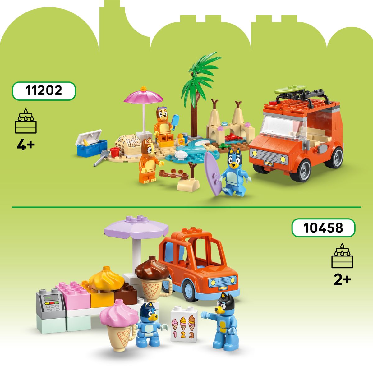 Đồ Chơi Lắp Ráp Ngôi Nhà Của Bluey Và Thử Thách Trí Nhớ LEGO DUPLO 10459 (83 Chi Tiết)