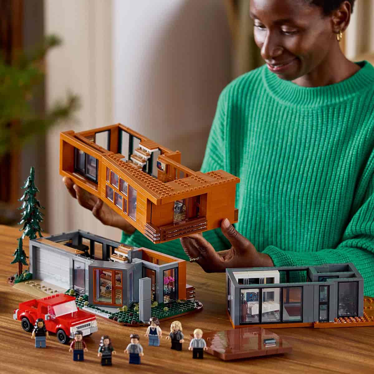 Đồ Chơi Lắp Ráp Ngôi Nhà Của Gia Đình Cullen - Chạng Vạng LEGO IDEAS 21354 (2001 chi tiết)