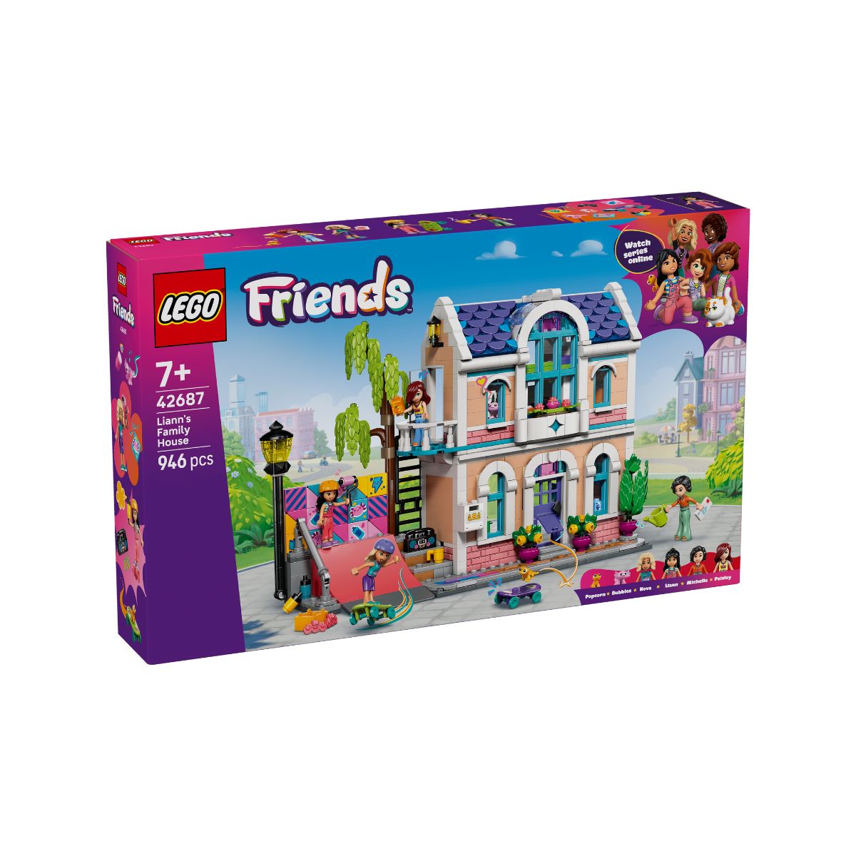 Đồ Chơi Lắp Ráp Ngôi Nhà Của Gia Đình Liann LEGO FRIENDS 42687