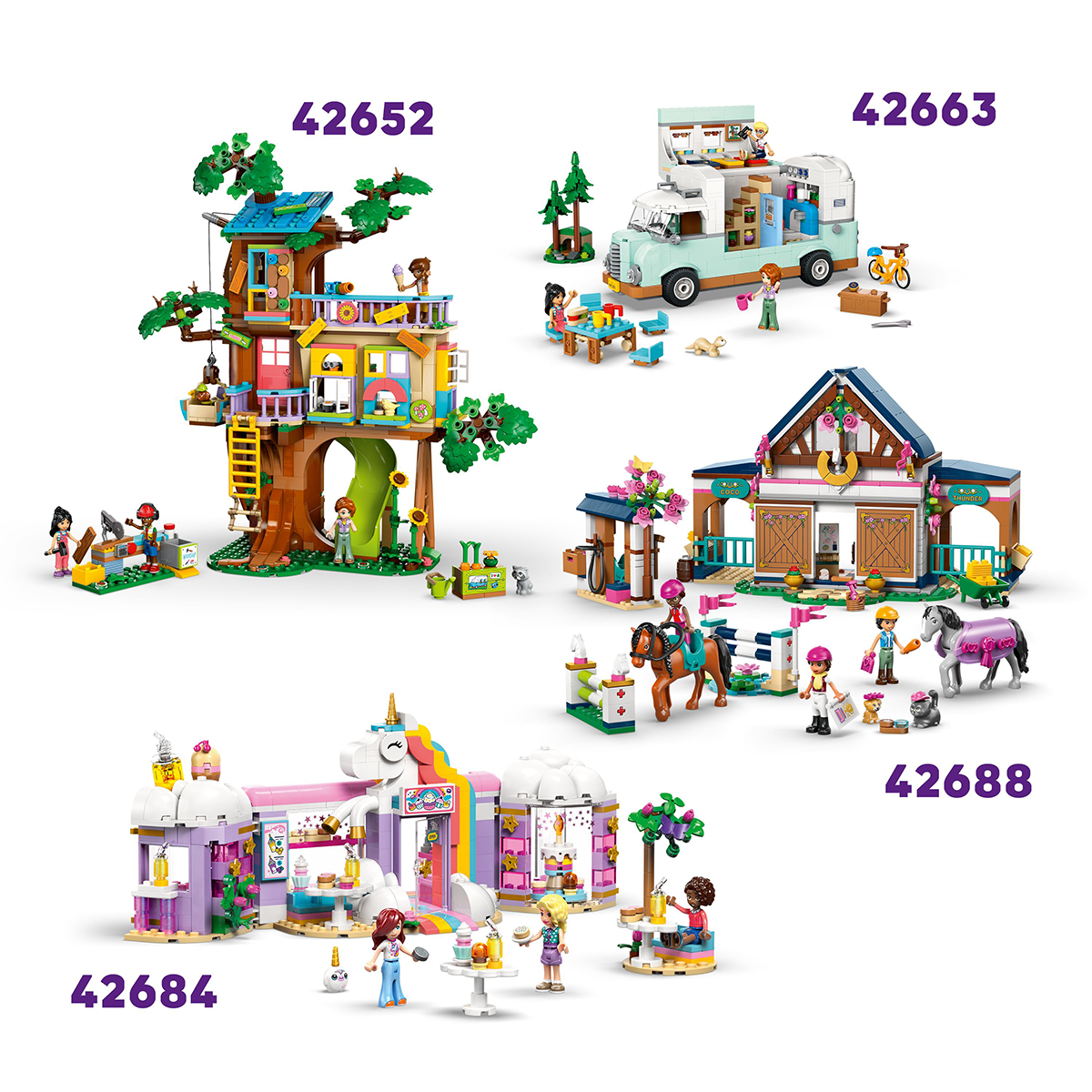 Đồ Chơi Lắp Ráp Ngôi Nhà Của Gia Đình Liann LEGO FRIENDS 42687