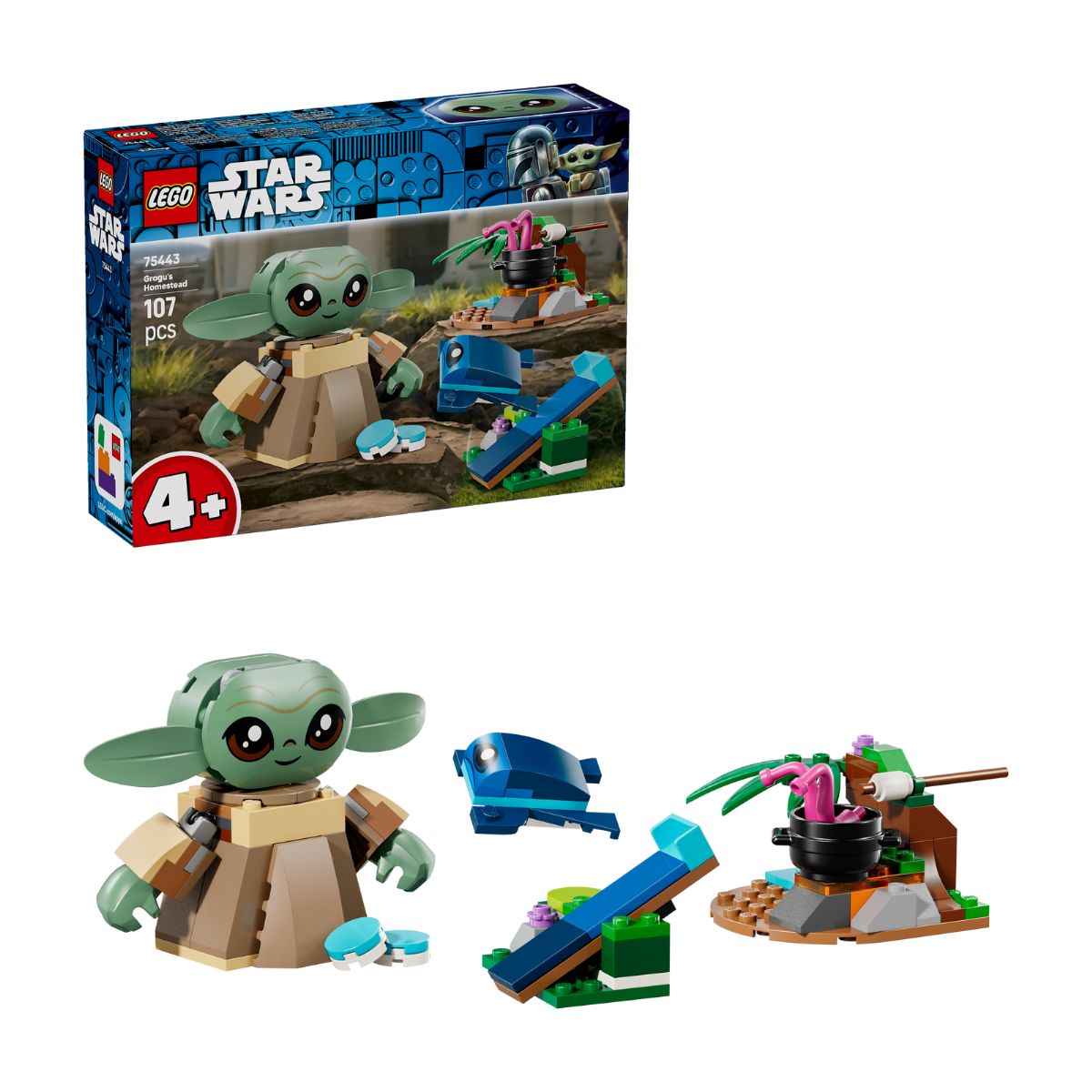 Đồ Chơi Lắp Ráp Ngôi Nhà Của Grogu LEGO STAR WARS 75443
