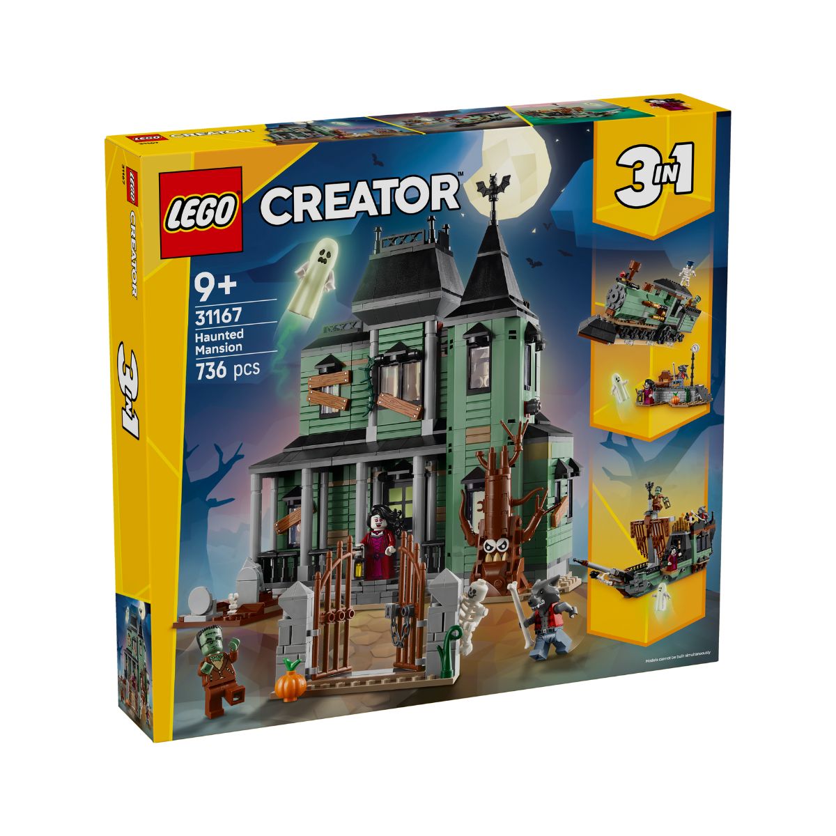 Đồ Chơi Lắp Ráp Ngôi Nhà Ma Quái LEGO CREATOR 31167