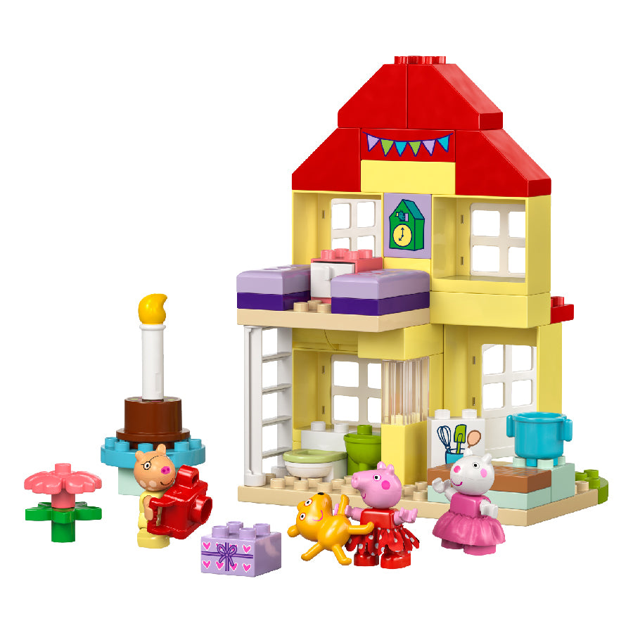 LEGO DUPLO 10433 Peppa Pig's Birthday House Assembling Toy (59 pieces)