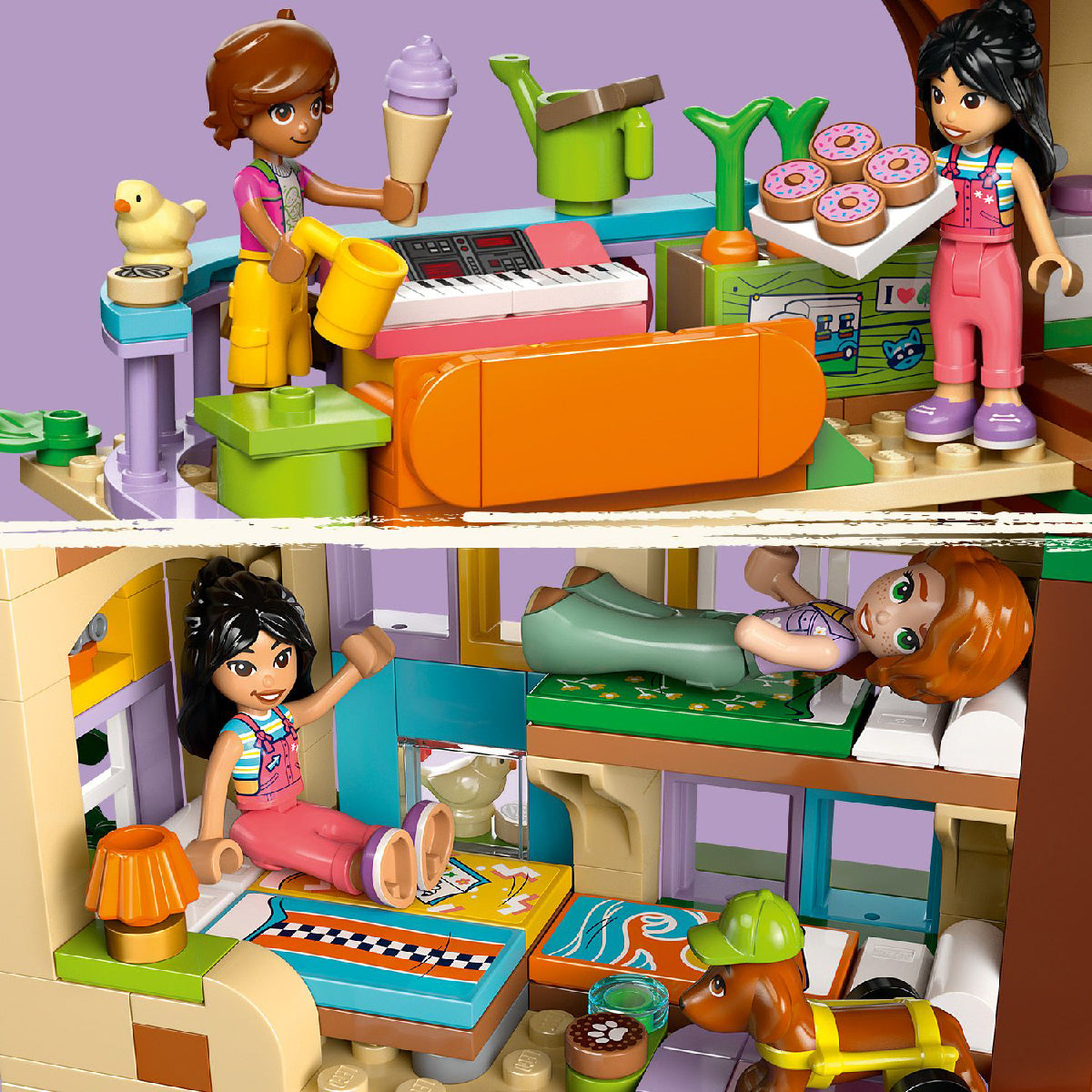 Đồ chơi lắp ráp Ngôi nhà trên cây diệu kỳ LEGO FRIENDS 42652