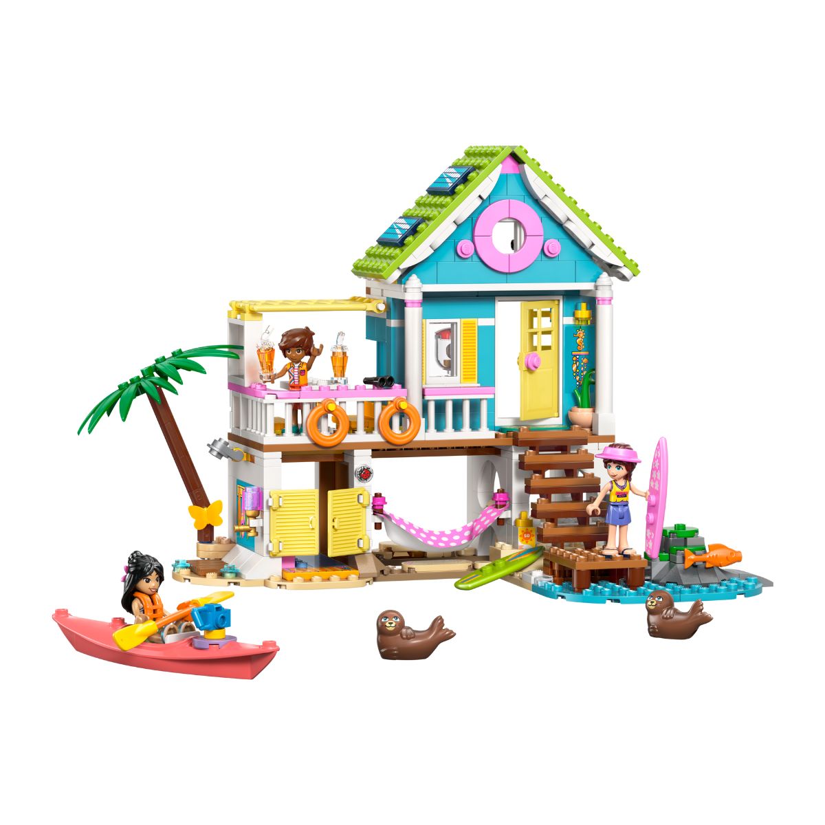 Đồ Chơi Lắp Ráp Ngôi Nhà Ven Biển & Những Chú Hải Cẩu LEGO FRIENDS 42699