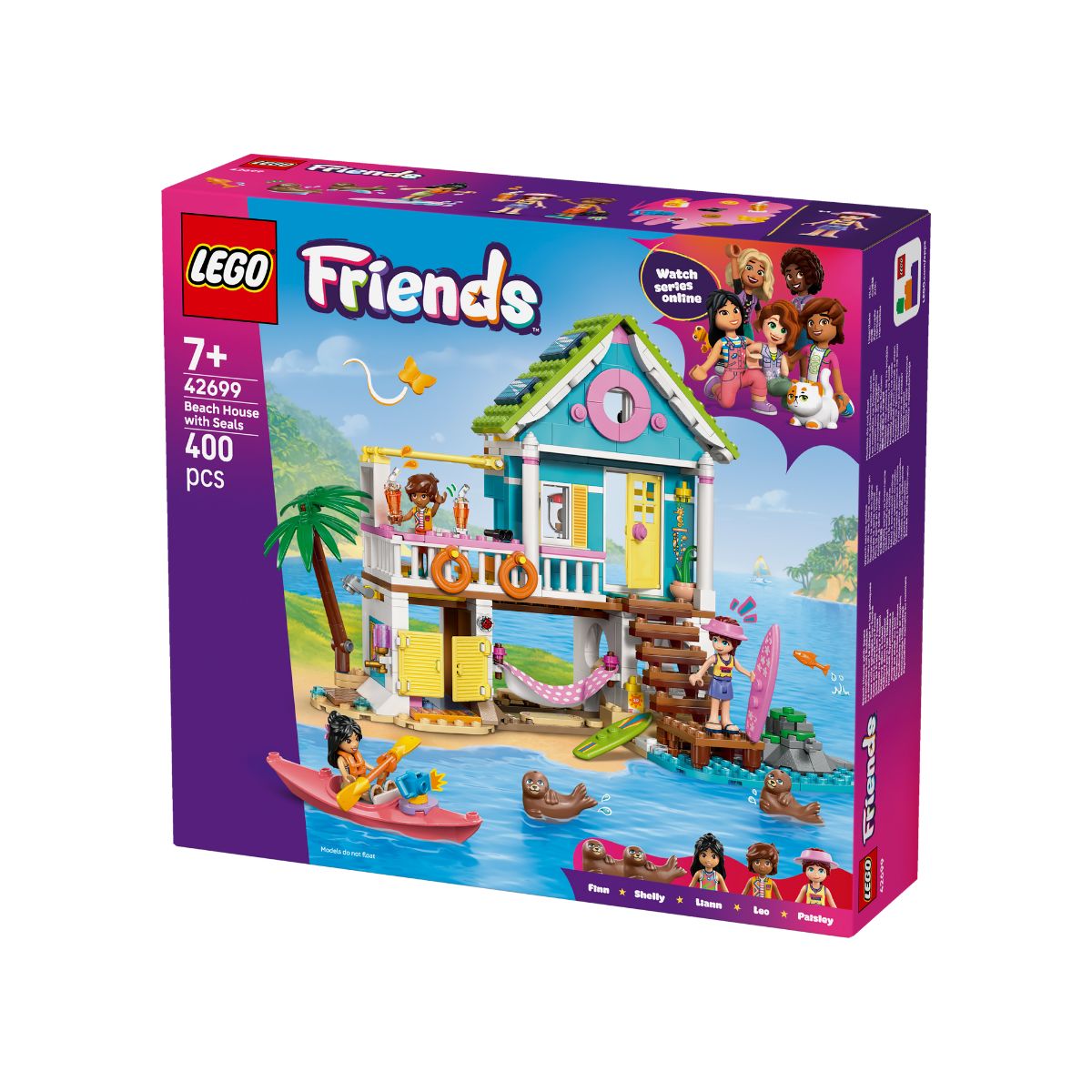 Đồ Chơi Lắp Ráp Ngôi Nhà Ven Biển & Những Chú Hải Cẩu LEGO FRIENDS 42699