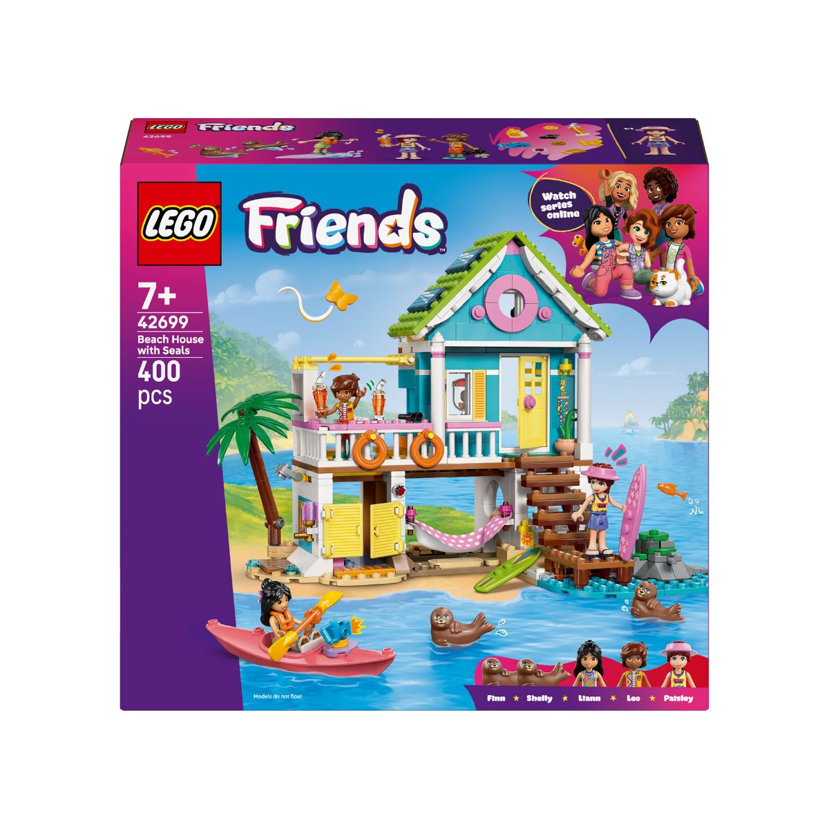 Đồ Chơi Lắp Ráp Ngôi Nhà Ven Biển & Những Chú Hải Cẩu LEGO FRIENDS 42699
