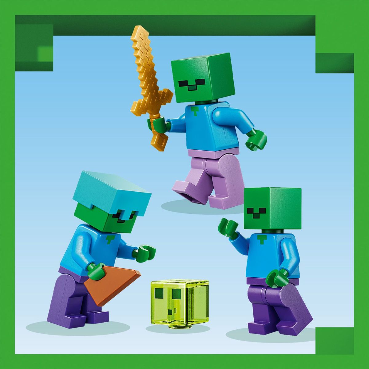 Đồ Chơi Lắp Ráp Ngục Zombie LEGO MINECRAFT 21587