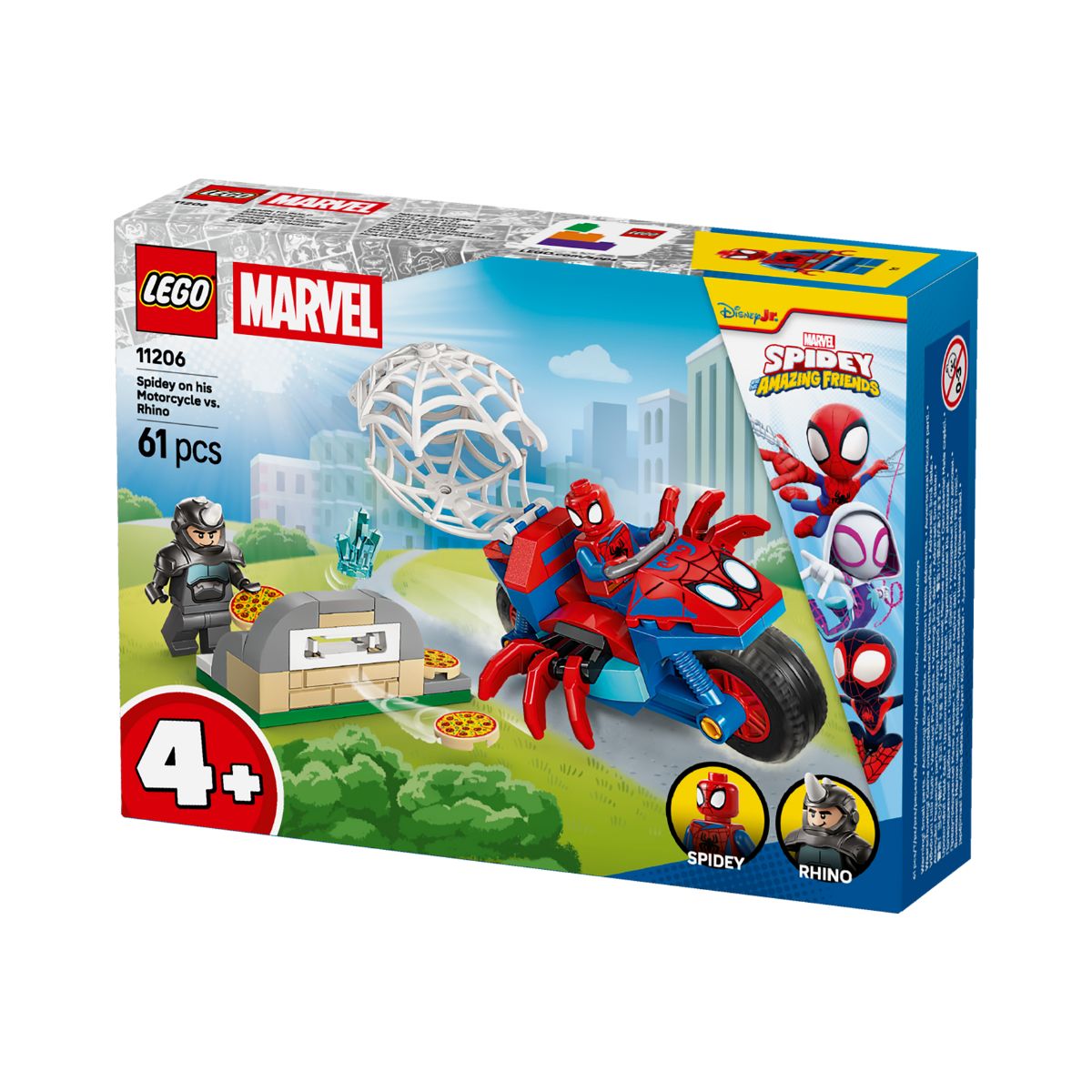 Đồ Chơi Lắp Ráp Người Nhện Đối Đầu Rhino LEGO SPIDEY 11206
