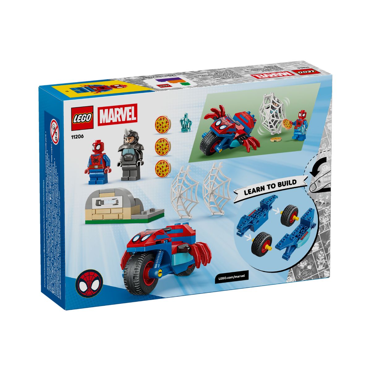Đồ Chơi Lắp Ráp Người Nhện Đối Đầu Rhino LEGO SPIDEY 11206