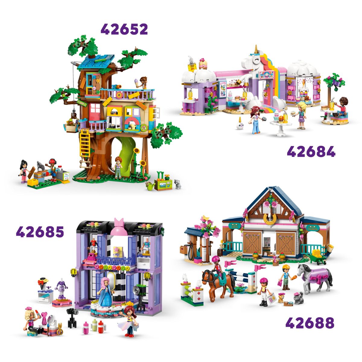 Đồ Chơi Lắp Ráp Nhà Câu Lạc Bộ Tình Bạn Tại Heartlake City LEGO FRIENDS 42689