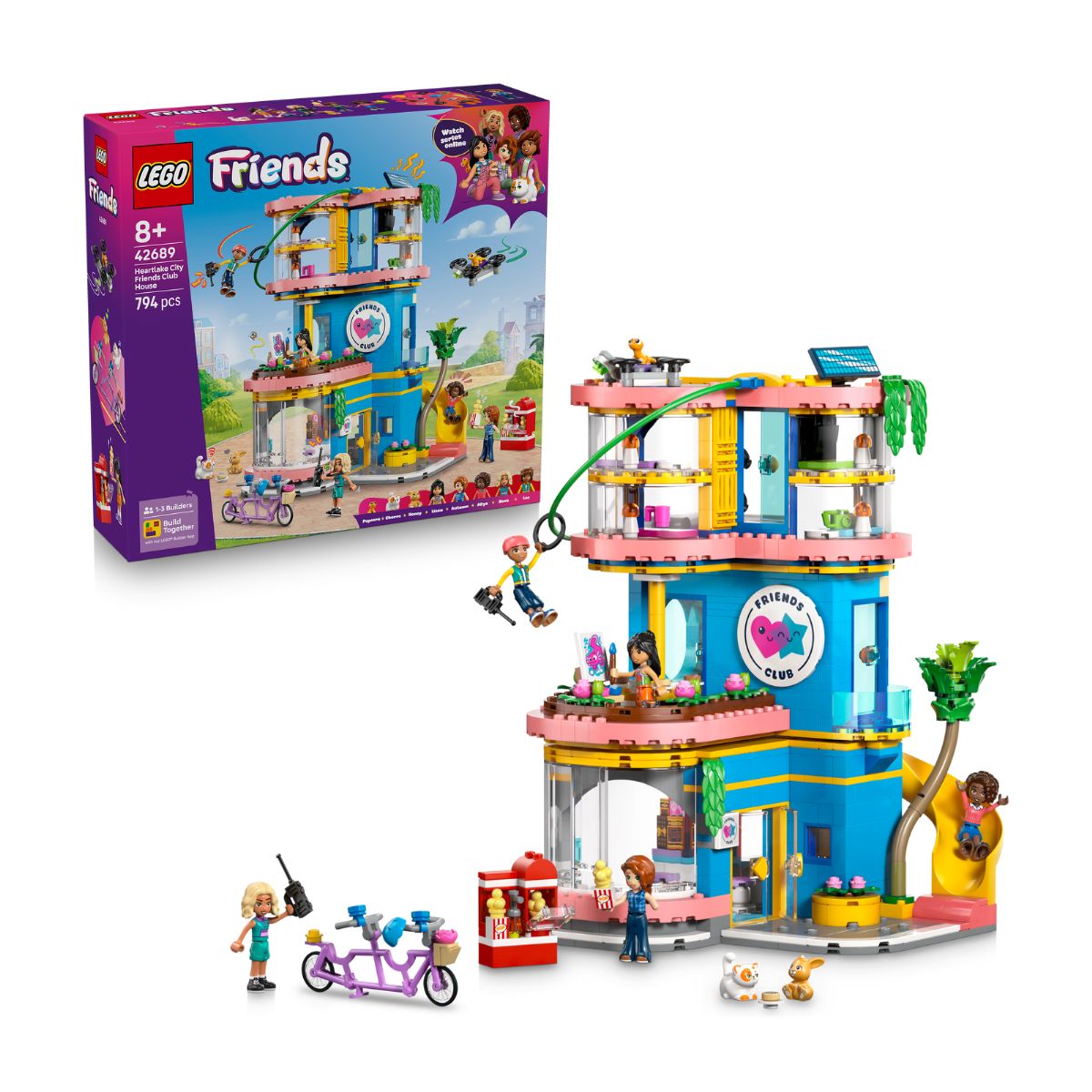 Đồ Chơi Lắp Ráp Nhà Câu Lạc Bộ Tình Bạn Tại Heartlake City LEGO FRIENDS 42689