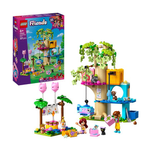 Đồ Chơi Lắp Ráp Nhà Cây Và Bữa Tiệc Sinh Nhật Mèo Con LEGO FRIENDS 42666