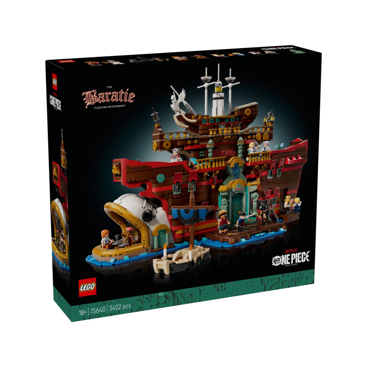 Đồ Chơi Lắp Ráp Nhà Hàng Nổi Baratie LEGO ONE PIECE 75640