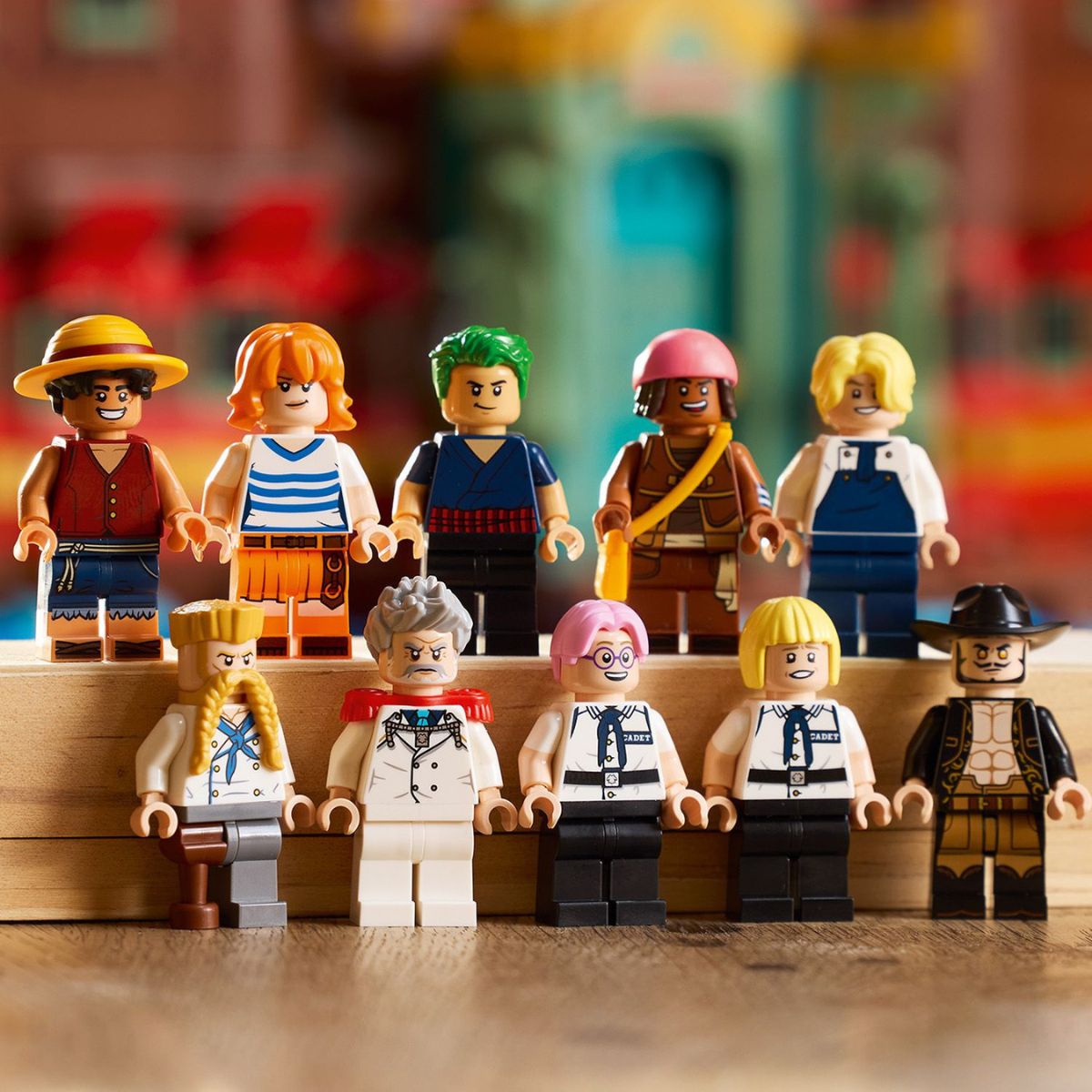 Bộ minifigure LEGO nhân vật One Piece 2 Đồ Chơi Lắp Ráp Nhà Hàng Nổi Baratie LEGO ONE PIECE 75640