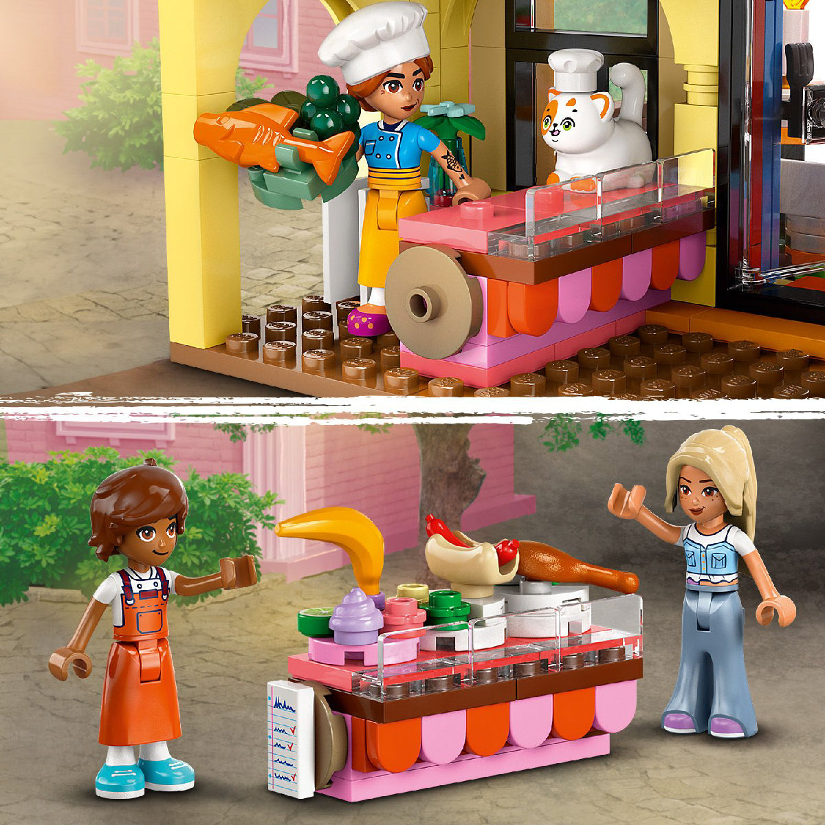 Đồ Chơi Lắp Ráp Nhà Hàng Và Trường Dạy Nấu Ăn LEGO FRIENDS 42655
