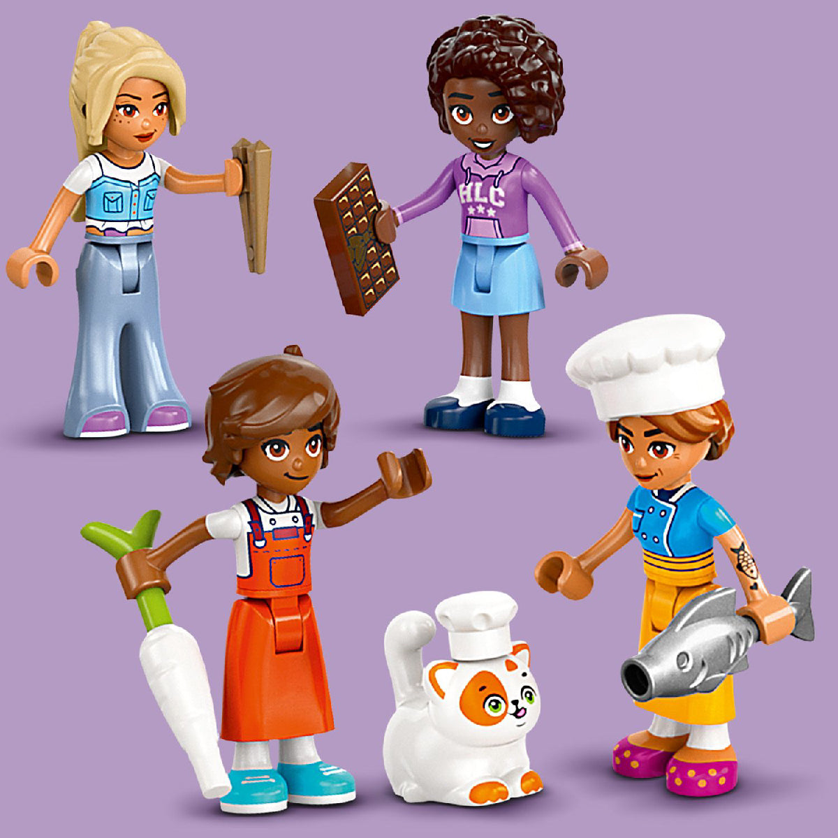 Đồ Chơi Lắp Ráp Nhà Hàng Và Trường Dạy Nấu Ăn LEGO FRIENDS 42655