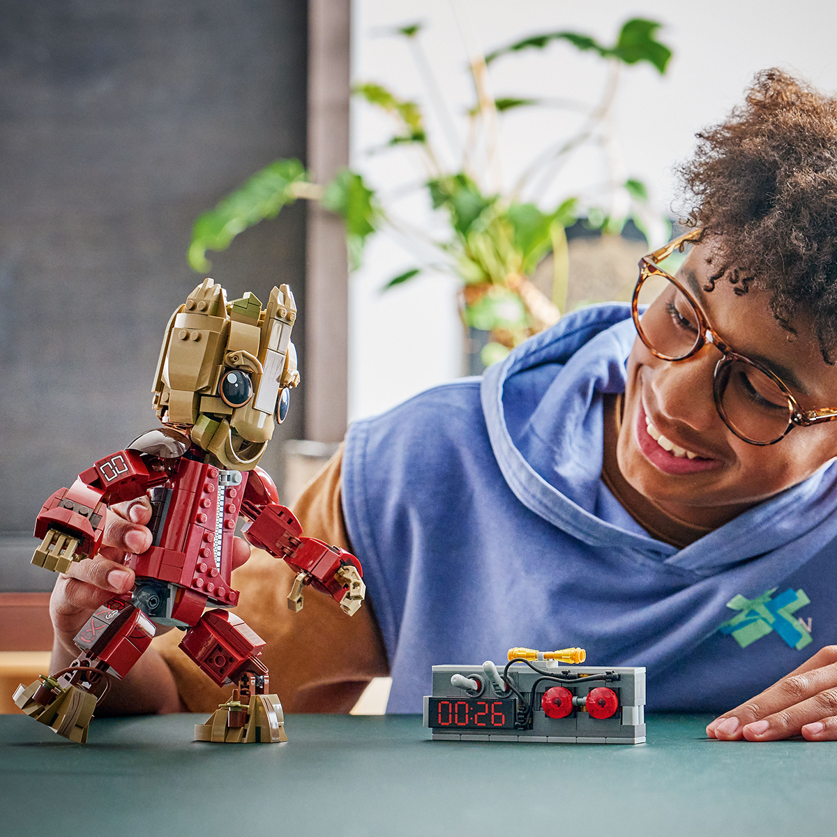 Đồ Chơi Lắp Ráp Nhân Vật Groot Kinh Điển LEGO SUPERHEROES 76341